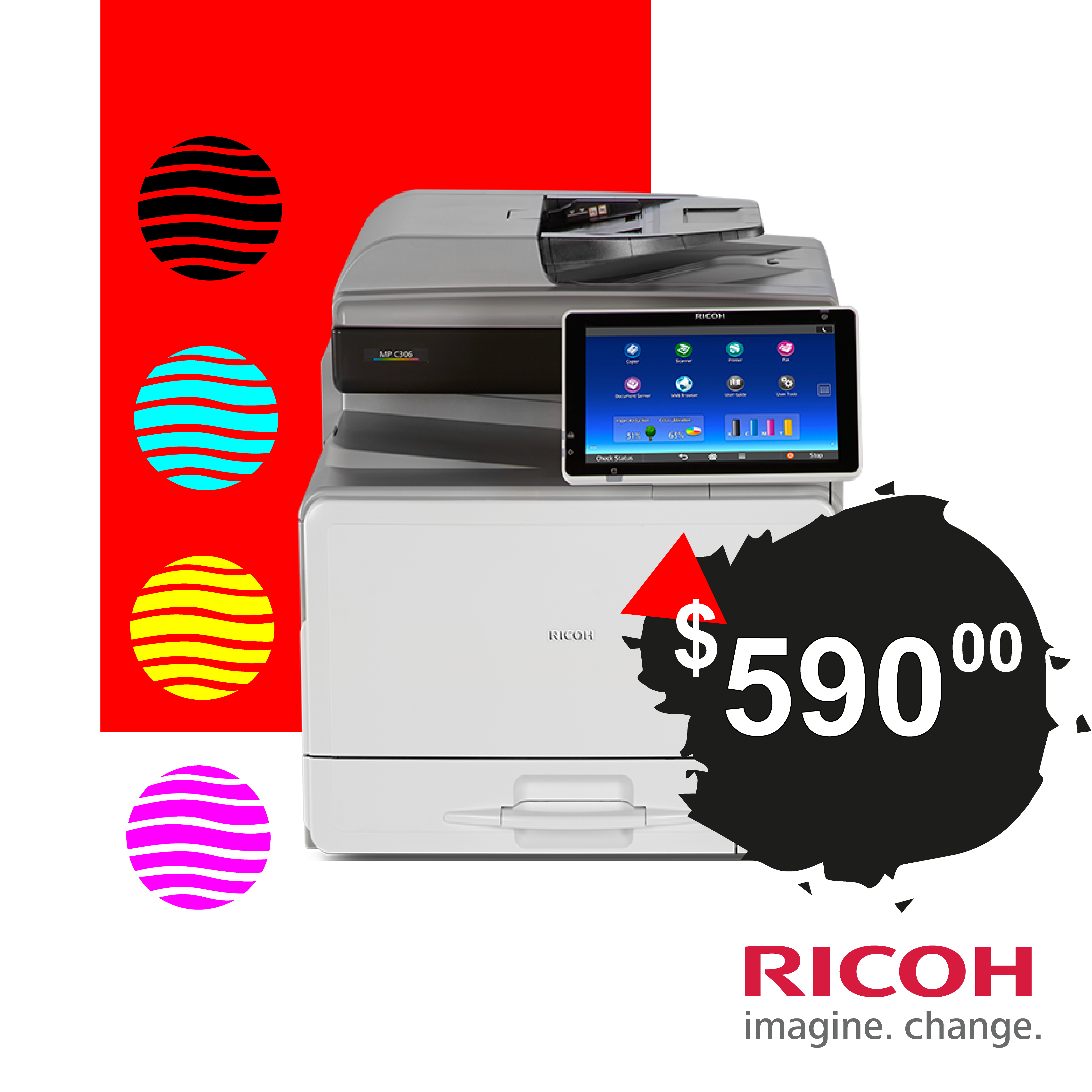 RICOH MP C306